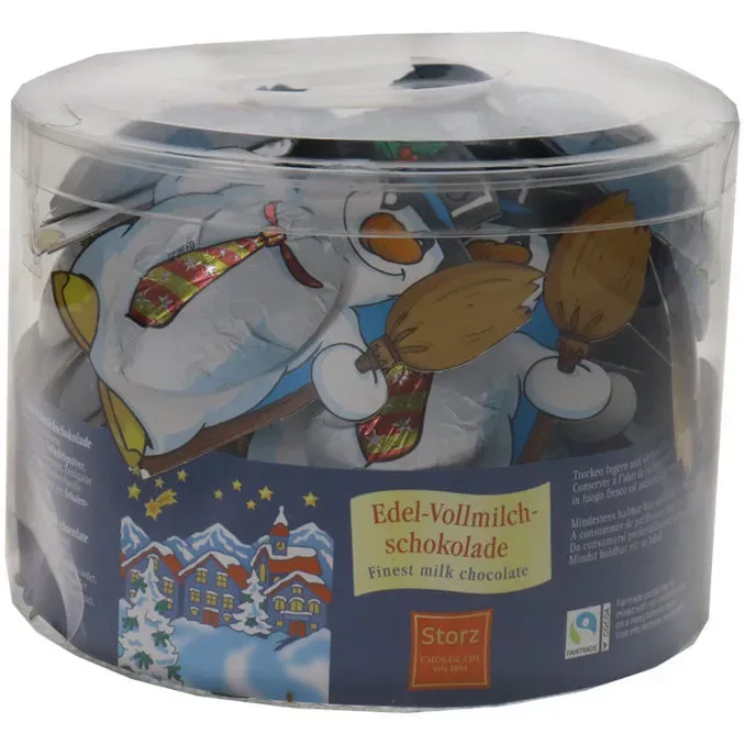 Storz Schneemann Vollmilchschokolade, 40er Pack