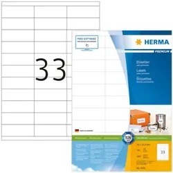 Herma 3300er-Pack Premium-Klebeetiketten »4455« weiß