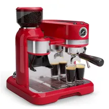 Klarstein Bella Café Espressomaschine 19 bar Rot