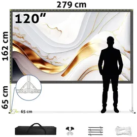 eSmart Professional MIMOBI Faltrahmen Leinwand 266 x 149 cm (120") 16:9