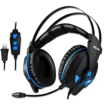 Klim Impact V2, Kabelgebunden, Gaming, 370 g, Kopfhörer, Schwarz - Schwarz