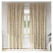 vidaXL Vorhang, Samtvorhänge 140 cm Samt