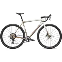 Specialized Crux Comp 2026 54 Zoll RH 54 cm Unisex Dune White/Sandstone Metallic/Desert Metallic/Orange Zest