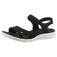 ECCO Cruise II 3 Strap (Nubukleder) schwarz Damen,