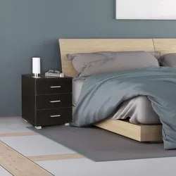 FineBuy Nachtkonsole Nachtschrank Holz Nachtkästchen Schlafzimmer Design Nachttisch