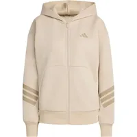 adidas Future Icons 3-Streifen Sweatjacke Damen KD7733 - crystal linen L