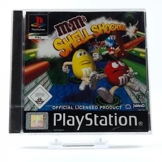Playstation 1 Spiel : M&Ms Shell Shocked - OVP NEU SEALED PS1 PSX PSone dt. PAL
