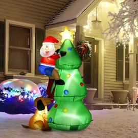 Homcom Weihnachtsbaum 180 cm grün