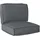 vidaXL Palettenkissen 60 x 60 x 12 cm Anthrazit 2-tlg.