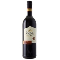 Andes Merlot Qualitätswein trockener Rotwein aus Chile 750ml