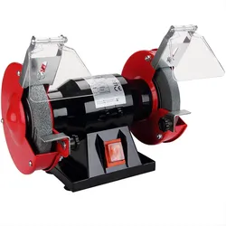 Doppelschleifer Schleifmaschine inkl Schleifscheiben 250W