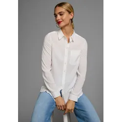 Longbluse, Gr. 50, weiß, , 25662229-50