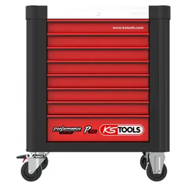 KS Tools Performanceplus Werkstattwagen-Satz P10 mit 241 Werkzeugen für 4 Schubladen
