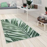 Paco Home In- & Outdoor Teppich Balkon Terrasse Küchenteppich Gartenteppich Modern, Grösse:60x110 cm,