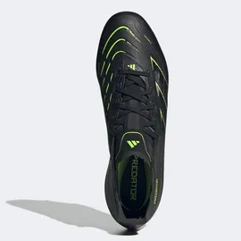 adidas Predator League MG Herren Core Black/Carbon/Lucid Lemon 43 1/3