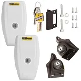 HEOSolution HEOSafe Van-Security-Paket für Fiat Ducato 8 x 8 cm Schwarz