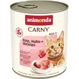 Animonda Carny Adult Pute, Huhn & Shrimps 6 x 800 g