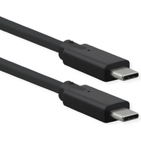 ROLINE USB Kabel 1,5 m USB 3.2 Gen 2 (3.1 Gen 2) USB C Schwarz