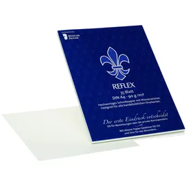 RÖSSLER Papier 23003201 - Reflex - Korrespondenzpapier DIN A4, 35BL (A4)