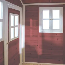 EXIT TOYS Spielhaus Loft 300 rot