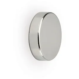 Maul Neodym-Scheibenmagnet 3x12mm 2500g hellsilber VE=10x10 Stück