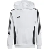 Adidas Kinder Kapuzensweat Tiro 24 Sweat, white/black 164