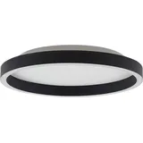 LUCANDE Rotundo LED Deckenleuchte Dim. schwarz, Ø Esszimmer, - Schwarz