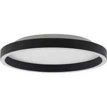 LUCANDE Rotundo LED Deckenleuchte Dim. schwarz, Ø Esszimmer, - Schwarz
