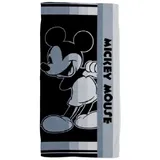 Disney Mickey Mouse Disney Strandtuch 70 x 140 cm grau