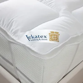 Jekatex Duo Premium 5 Sterne Matratzenauflage allergikerfreundlich 120 x 200 cm weiß