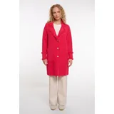 RINO & PELLE Longstrickjacke pink XL
