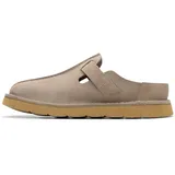 CLARKS Solsbury Mule Sandalias deslizantes, Grey Suede, 40 EU