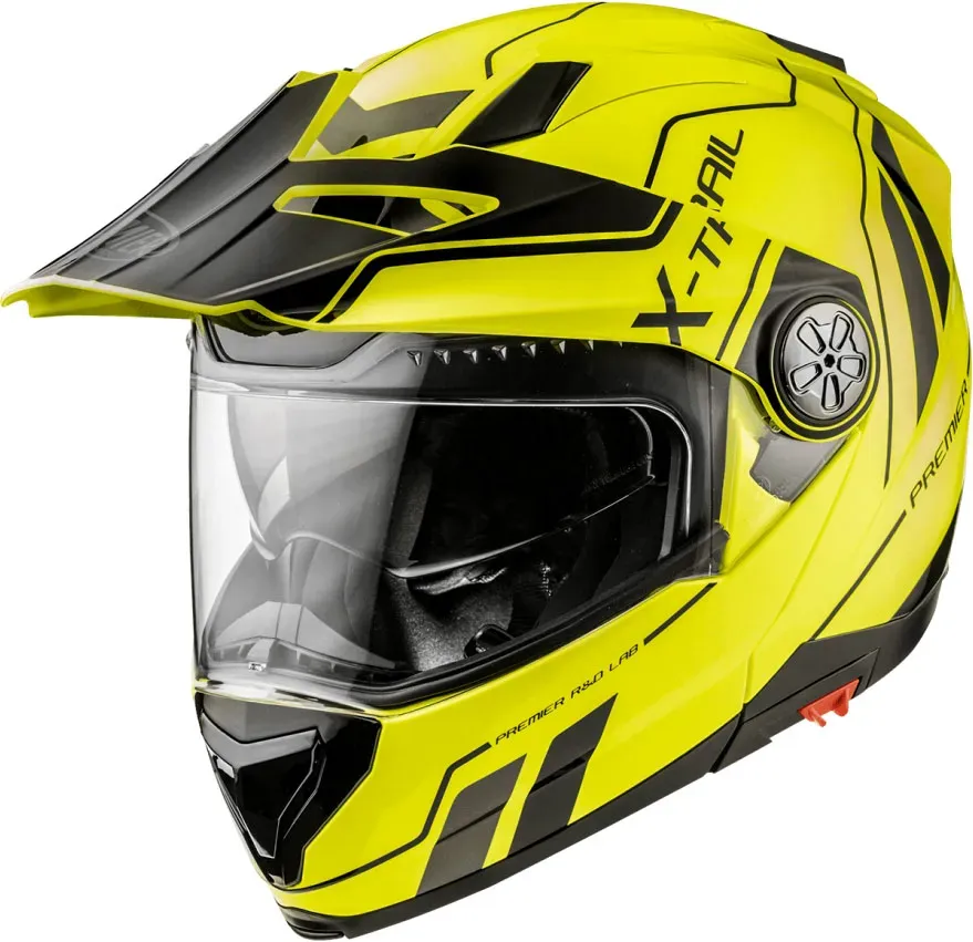 Premier XTrail XT, casque à bascule - Jaune Néon/Noir - M