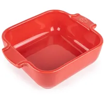 Peugeot Auflaufform Appolia Ofenform Keramik Rot 13 x 13 cm 61173