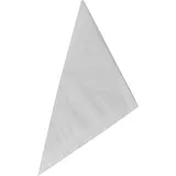 Papstar Spitztüten, Cellulose 17 x 17 x 24 cm weiss Füllinhalt 100 g
