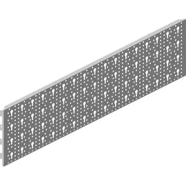 diy element-system gmbh Stahl-Lochplatte Material STA weiß L.800mm B.200mm Element-System