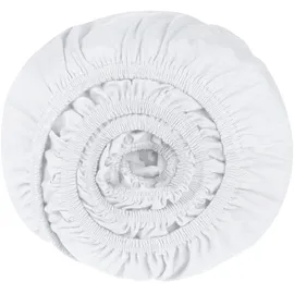SCHIESSER Spannbettlaken Jersey-Elasthan 180 x 200 cm weiß