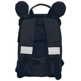 belmil® Kindergartenrucksack Mini Animals Raccoon Kunstfaser grau/schwarz
