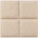 neu.haus Wandkissen Carpino 4er Set 30 x 30 cm