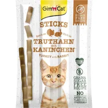 GimCat Sticks Truthahn & Kaninchen 1 x 4 Sticks