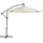 Beliani Ampelschirm Ø 285 cm Beige