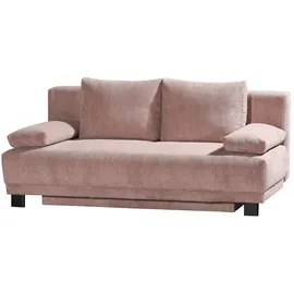 Sofa.de Schlafsofa aus Cord Luna ¦ rosa/pink ¦ Maße (cm): B: 200 H: 89 T: 96.0