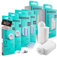 Wessper SIEMENS 2 x TZ80001 TZ80002 TZ70003 Reinigungstabletten + Entkalkungstabletten + Wasserfilter für EQ Series