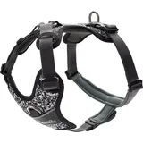 Hunter Divo Reflect Hundegeschirr Schwarz/Grau S
