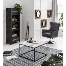 SIT Möbel SIT Couchtisch mit Marmorplatte, quadratisch