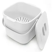 Yourcasa Biomülleimer 7 l Weiß