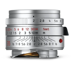 Leica SUMMICRON-M 1:2/35 ASPH., silbern eloxiert