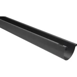 Marley Dachrinne halbrund RG 100, 2 m, Anthrazit-Metallic