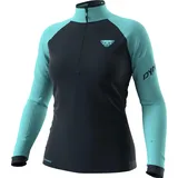 Dynafit Damen Speed Polartec 1/2 Zip Longsleeve (Größe M, tuerkis)