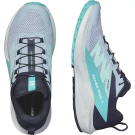 Salomon Sense Ride Damen Cashmere Blue/Carbon/Peacock Blue 40 2/3